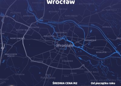 Cena metra kwadratowego - Wrocław - czerwiec 2021